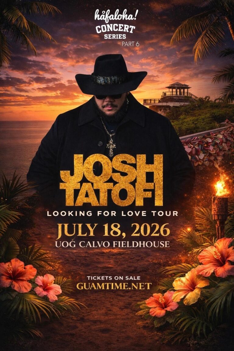 The Hafaloha Concert Series Part 6 – Josh Tatofi | Looking For Love Tour 2026